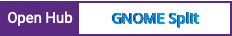 Open Hub project report for GNOME Split