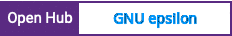 Open Hub project report for GNU epsilon