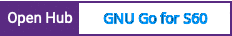 Open Hub project report for GNU Go for S60