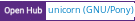 Open Hub project report for unicorn (GNU/Pony)