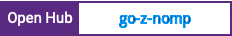 Open Hub project report for go-z-nomp