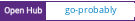 Open Hub project report for go-probably