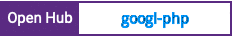 Open Hub project report for googl-php