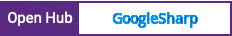 Open Hub project report for GoogleSharp