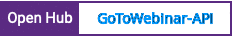Open Hub project report for GoToWebinar-API