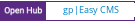 Open Hub project report for gp|Easy CMS
