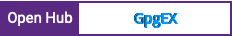 Open Hub project report for GpgEX
