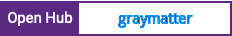 Open Hub project report for graymatter