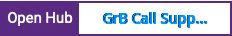 Open Hub project report for GrB Call Support Register