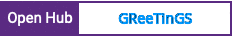 Open Hub project report for GReeTinGS