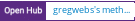 Open Hub project report for gregwebs's methodchain
