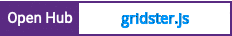 Open Hub project report for gridster.js