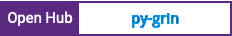 Open Hub project report for py-grin