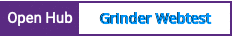 Open Hub project report for Grinder Webtest