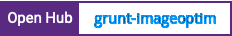 Open Hub project report for grunt-imageoptim