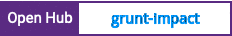 Open Hub project report for grunt-impact