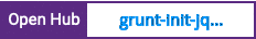 Open Hub project report for grunt-init-jquery-sample