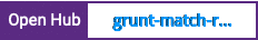 Open Hub project report for grunt-match-replace