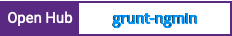 Open Hub project report for grunt-ngmin