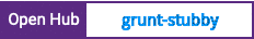 Open Hub project report for grunt-stubby