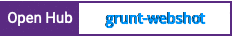 Open Hub project report for grunt-webshot