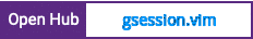 Open Hub project report for gsession.vim