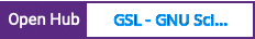 Open Hub project report for GSL - GNU Scientific Library