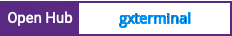 Open Hub project report for gxterminal