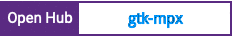 Open Hub project report for gtk-mpx