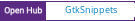 Open Hub project report for GtkSnippets