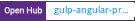 Open Hub project report for gulp-angular-protractor