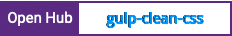 Open Hub project report for gulp-clean-css