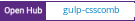 Open Hub project report for gulp-csscomb