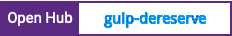 Open Hub project report for gulp-dereserve
