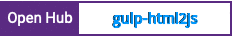 Open Hub project report for gulp-html2js