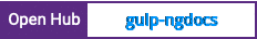 Open Hub project report for gulp-ngdocs