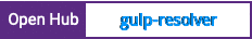 Open Hub project report for gulp-resolver