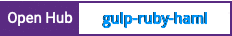 Open Hub project report for gulp-ruby-haml