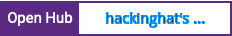 Open Hub project report for hackinghat's common-library
