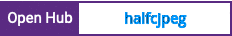 Open Hub project report for halfcjpeg