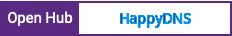 Open Hub project report for HappyDNS