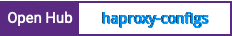 Open Hub project report for haproxy-configs
