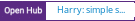Open Hub project report for Harry: simple stopmotion tool