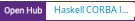 Open Hub project report for Haskell CORBA Interface