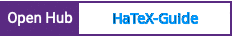 Open Hub project report for HaTeX-Guide