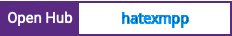 Open Hub project report for hatexmpp