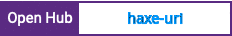 Open Hub project report for haxe-uri