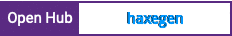 Open Hub project report for haxegen