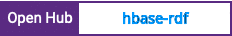 Open Hub project report for hbase-rdf