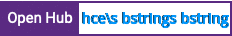 Open Hub project report for hce's bstring